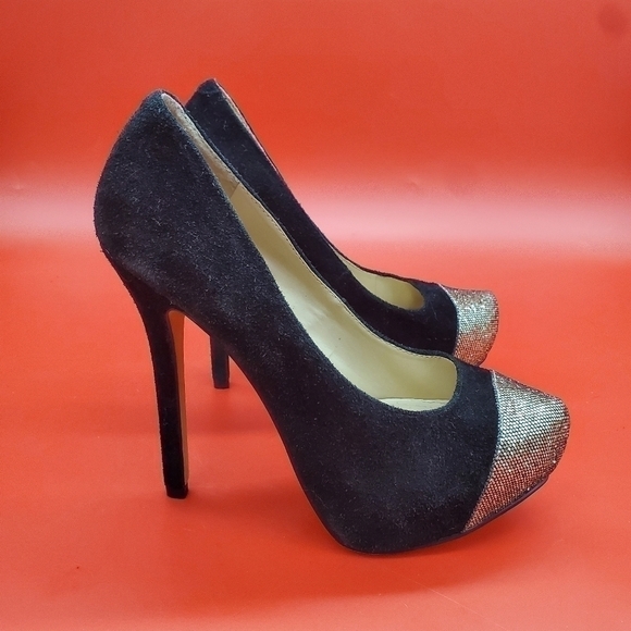 Steve Madden P Kavit Heels Women's 7.5M Black Shoes - Picture 7 of 16